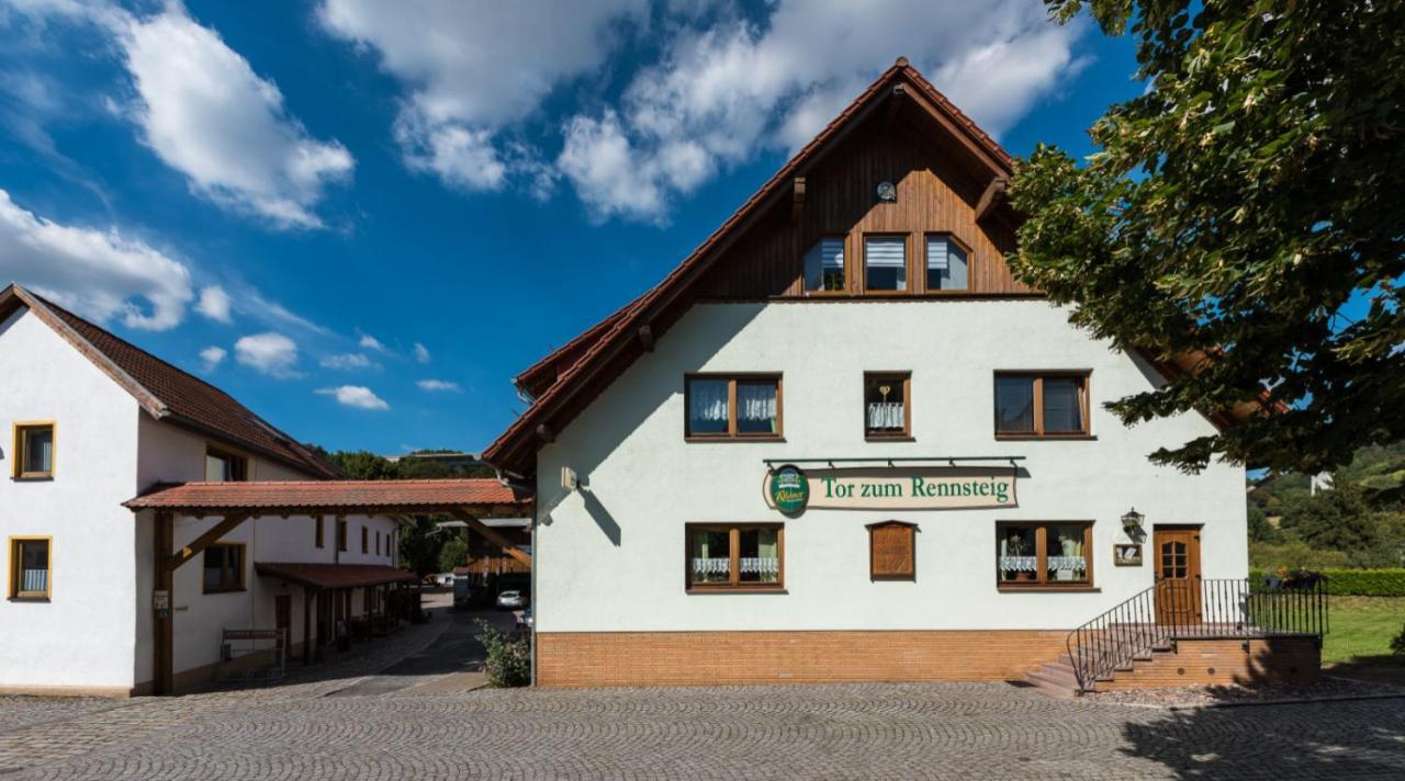 Pension "Tor Zum Rennsteig" Horschel Extérieur photo